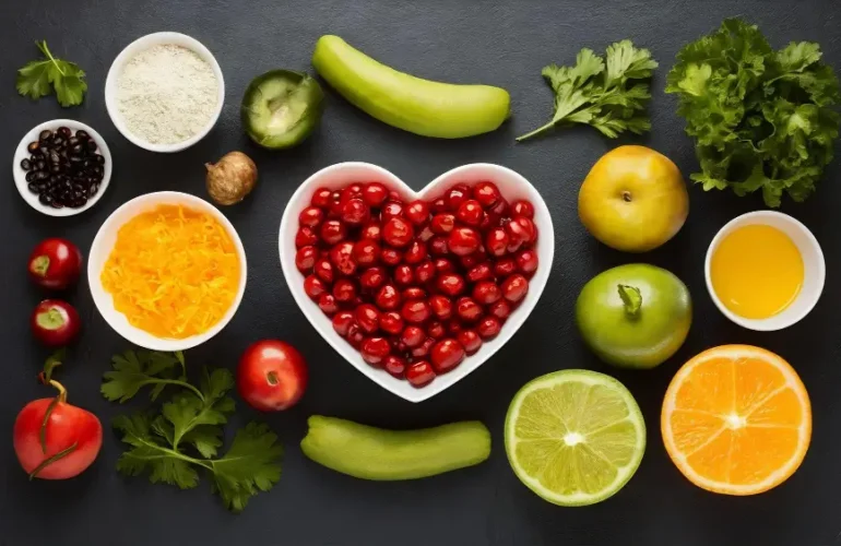 Summer heart healthy diet chart with cooling foods for heart patients