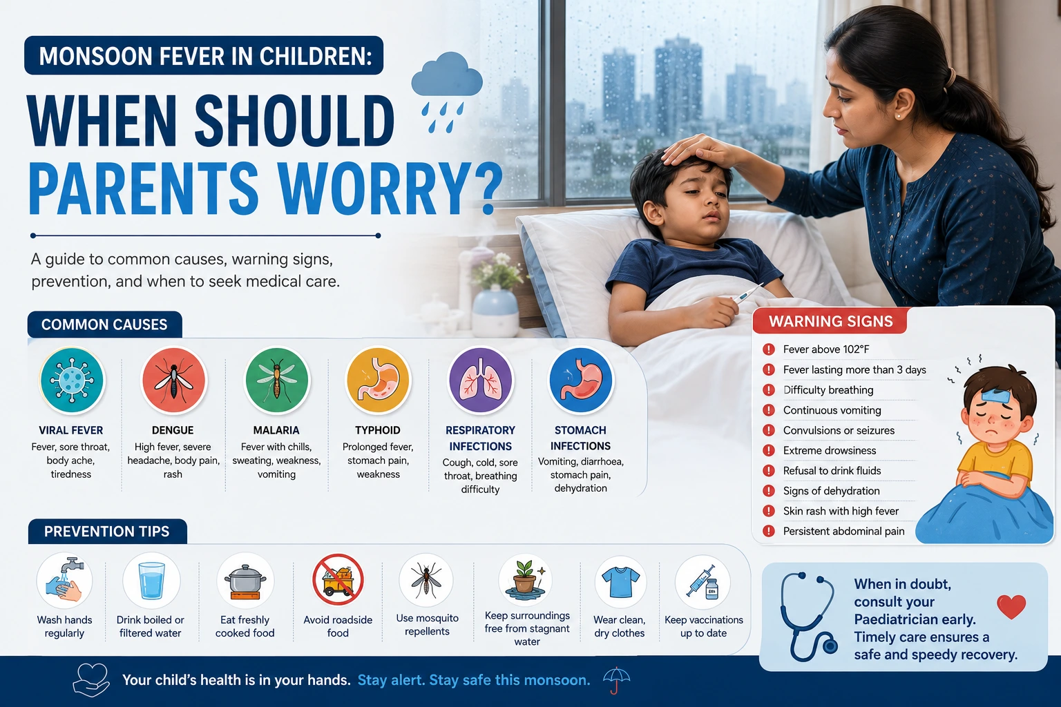 Monsoon Fever in Children