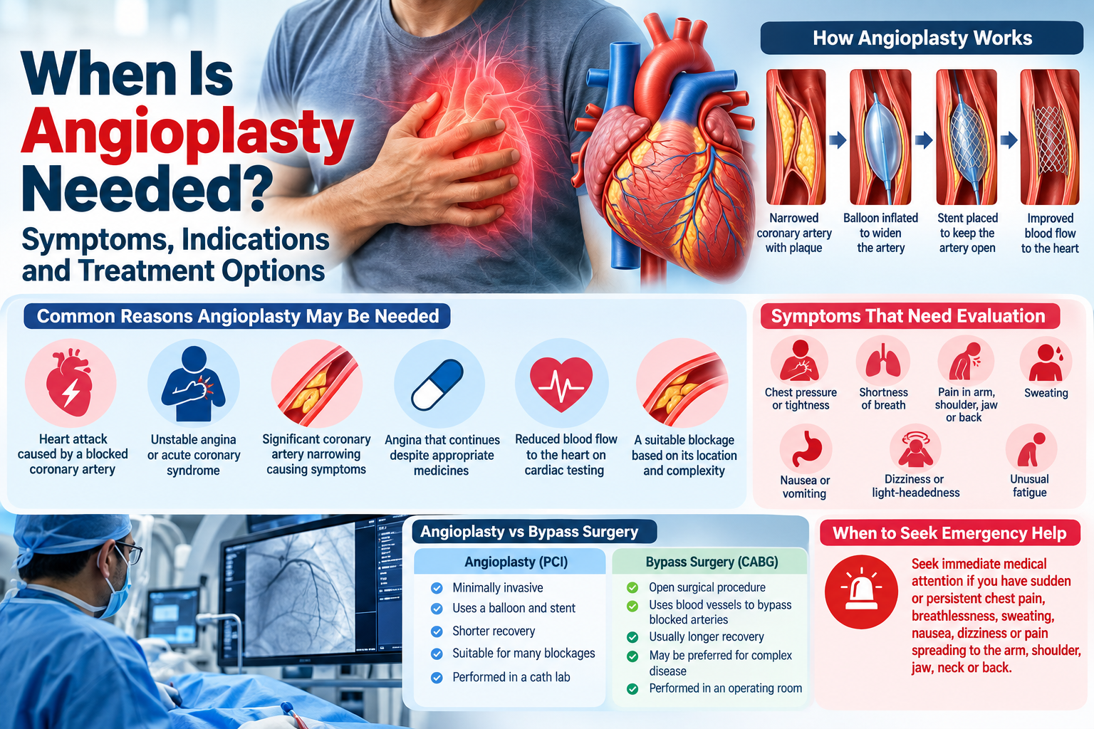 When Is Angioplasty Needed